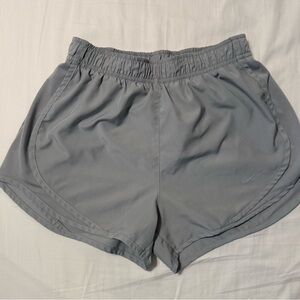 Nike Women's Light Gray Athletic Shorts